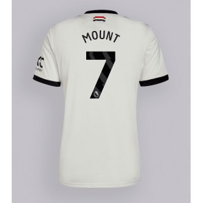 Billiga Manchester United Mason Mount #7 Tredjeställ 2024-25 Kortärmad